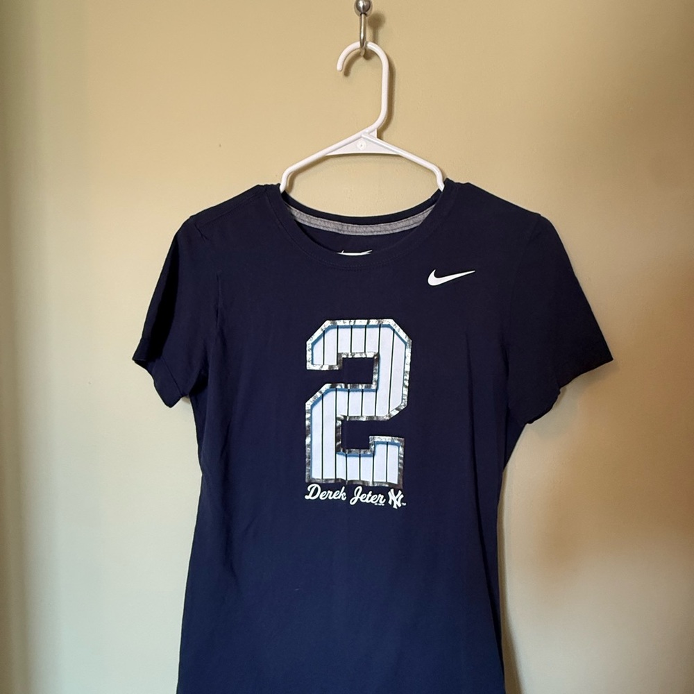 Nike Dark Blue T-Shirt with Number 2